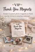VIP Thank You Magnets