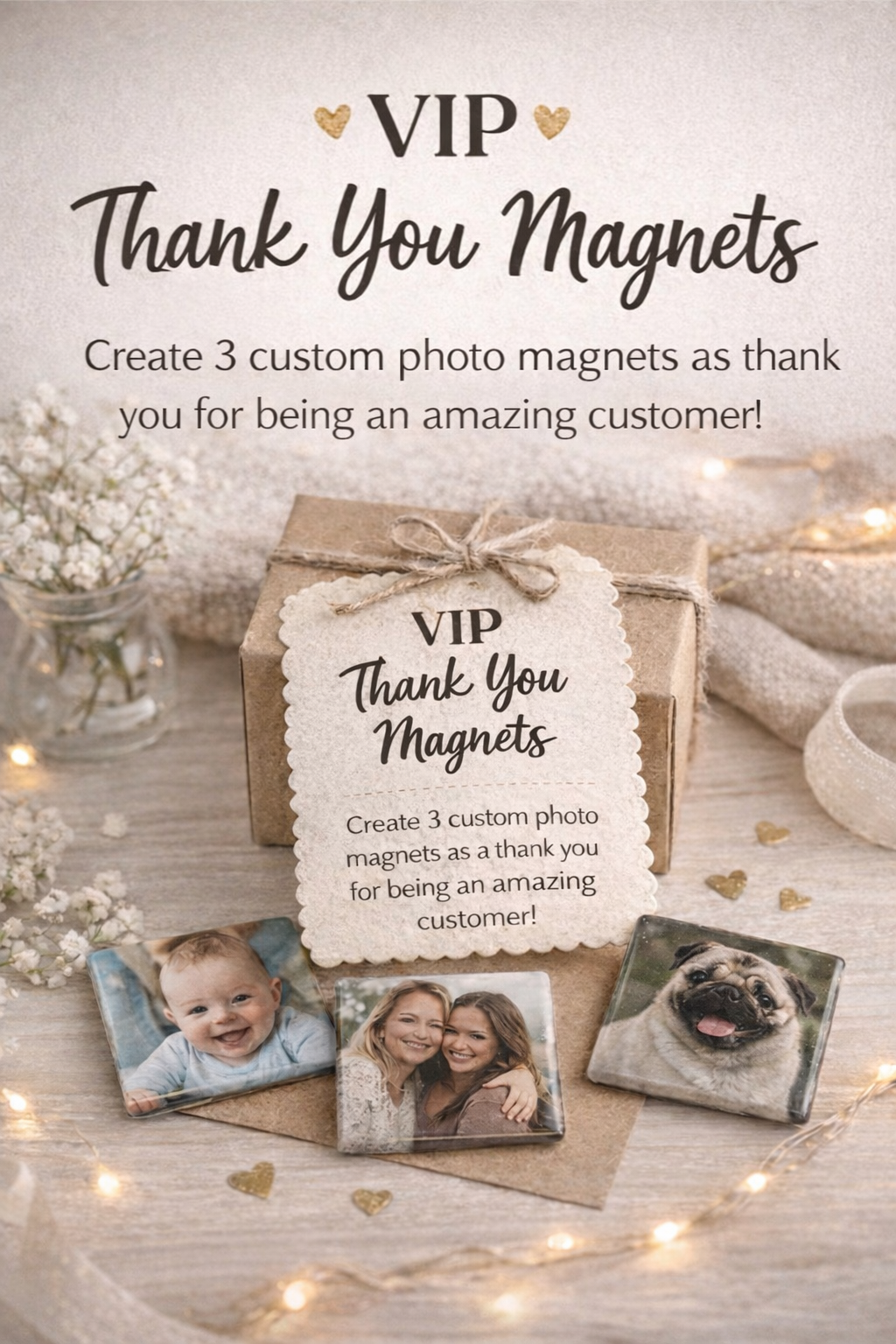 VIP Thank You Magnets